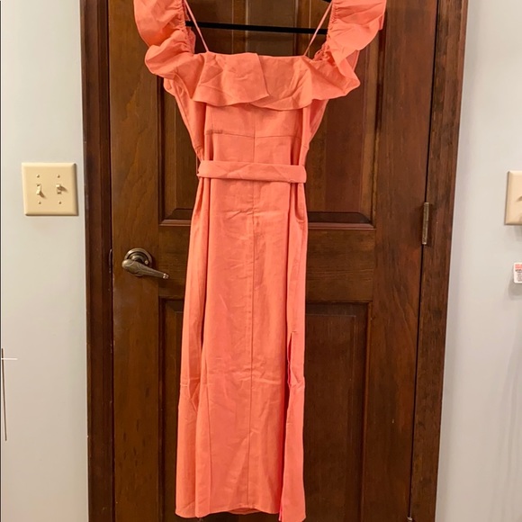 NWOT Sugarlips Rosie Off Shoulder Midi Dress - Picture 5 of 6